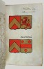 Manuscrit illustré sur peau de vélin.. DES ESSARTS
