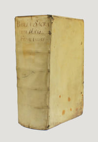 Testamentis Veteris Biblia Sacra, sive Libri canonici priscae Judaeorum ecclesiae à Deo traditi, latini recens ex Hebraeo facti, brevibusq. scholiis illustrati ab Immanuele Tremellio & Francisco Junio. Accesserunt libri qui vulgo dicuntur Apocryphi ... quibus etiam adjunximus Novi Testamenti libros ex sermone Syro ab codem Tremellio & ex Graeco à Theodore Beza in latinum verso, notisq.
