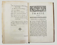 Traité des mesures itinéraires anciennes et modernes.