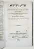 Autoplastie ou restauration des parties du corps qui ont été détruites, à la faveur d'un emprunt fait à d'autres parties plus ou moins éloignées.. ...