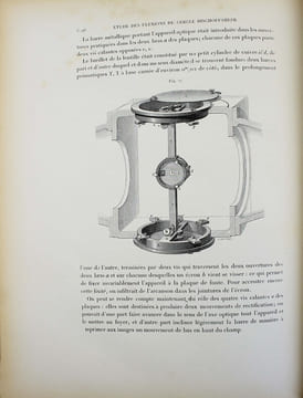 Etude des flexions du grand cercle méridien (flexion en distance polaire, flexion latérale, flexion de l'axe instrumental) et de la forme des ...