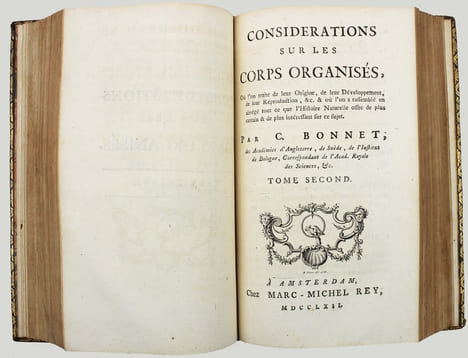 Considérations sur les corps organisés, où l'on traite de leur origine, de leur développement, de leur reproduction, etc... et où l'on a rassemblé en ...