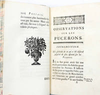 Traité d'insectologie ou observations sur les pucerons.