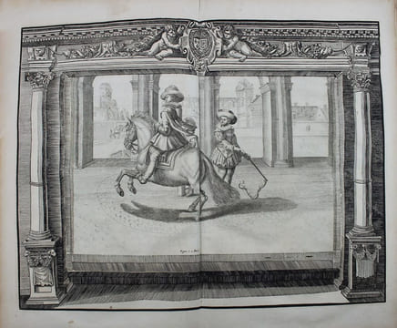 L'instruction du Roy, en l'exercice de monter à cheval.. PLUVINEL, Antoine de