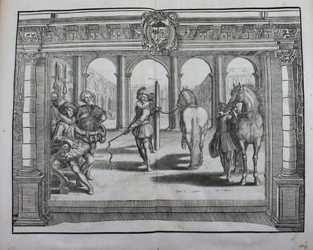 L'instruction du Roy, en l'exercice de monter à cheval.. PLUVINEL, Antoine de
