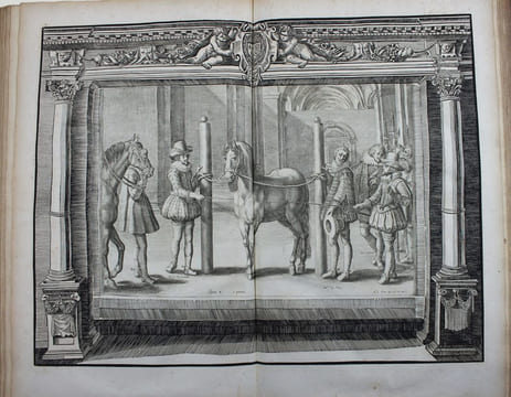 L'instruction du Roy, en l'exercice de monter à cheval.. PLUVINEL, Antoine de
