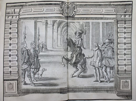 L'instruction du Roy, en l'exercice de monter à cheval.. PLUVINEL, Antoine de