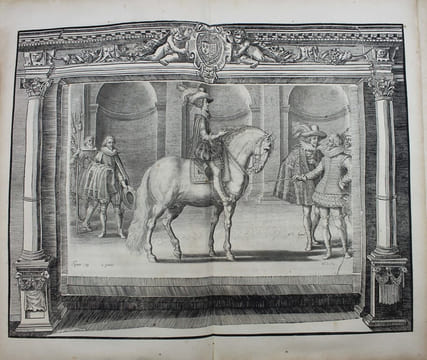 L'instruction du Roy, en l'exercice de monter à cheval.. PLUVINEL, Antoine de