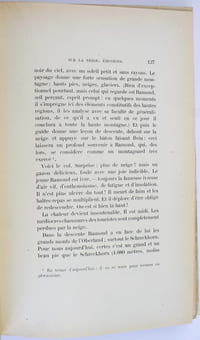 Le sommet des Pyrénées. Notes d'un bibliophile. III. Du Mont-Perdu au Néthou.