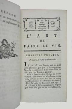 L'art de faire le vin ou expériences sur la bonification de tous les vins, tant bons que mauvais, lors de la fermentation, à l'usage de tous les ...
