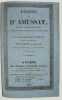 Leçons du Dr. Amussat sur les rétentions d'urine causées par les rétrécissements du canal de l'urètre et sur les maladies de la prostate; publiées ...
