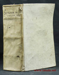 Sermones. Domini Jacobi de Voragine sacre Theologie professoris, ordinis predicatorum, quondam episcopi Janven. Sermones aurei et pulcherrimi de tempore per totum anni circulum.