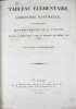 Tableau élémentaire d'histoire naturelle, contenant les trois règnes de la nature; ouvrage indispensable à toutes personnes qui étudient cette ...