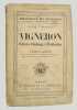 Guide pratique du vigneron. Culture, vendange et vinification.. FLEURY-LACOSTE