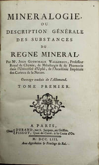 Minéralogie ou description générale des substances du règne minéral.