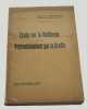 Etude sur la vieillesse et le rajeunissement par la greffe.. VORONOFF, Serge