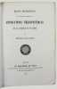 Revue descriptive des appareils destinés aux applications thérapeutiques de la chaleur et du froid.. GALANTE, Emile