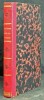 Lettres sur la chimie considérée dans ses applications à l'industrie, à la physiologie et à l'agriculture.. LIEBIG, Justus