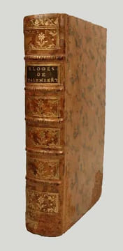 Eloges lus dans les séances publiques de l'Académie française. . D'ALEMBERT