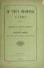 Le vieux Mulhouse à table. Esquisse de moeurs épulaires. . KLENCK, Auguste