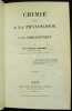 Chimie appliqu&eacute;e &agrave; la physiologie et &agrave; la th&eacute;rapeutique.. MIALHE