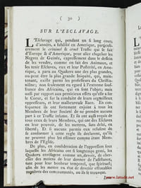 Observations sur l'origine, les principes, et l'établissement en Amérique, de la société connue sous la dénomination de Quakers ou Trembleurs: extrait de divers auteurs. Redigés, principalement, en faveur des étrangers.