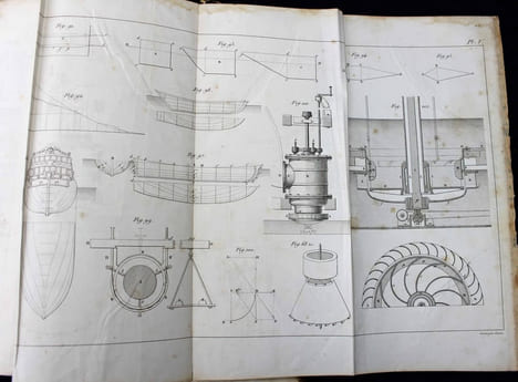 Traité d'hydraulique, à l'usage des ingénieurs. Seconde édition considérablement augmentée.. AUBUISSON DE VOISINS, J.F. d'