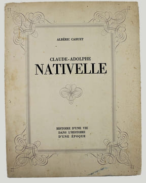 Claude-Adolphe Nativelle. 1812-1889.. CAHUET, Albéric
