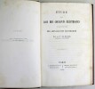 Etude des lois des courants électriques au point de vue des applications électriques.. DU MONCEL, Th