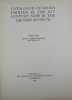Catalogue of books printed in the XVth century now in the British Museum. Part VIII : France. French-speaking Switzerland.. BRITISH MUSEUM