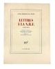 Lettres à la N.R.F. 1931-1961.. CÉLINE (Louis-Ferdinand).