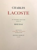 Charles Lacoste.. [LACOSTE]. RENÉ-JEAN.