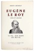 Eugène Le Roy connu et méconnu.. [LE ROY]. SECONDAT (Marcel).