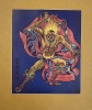 Dessin original en couleurs, signé = Original signed drawing in color.. STOWITTS (Hubert J.).