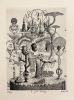 Suite de 6 gravures en taille-douce.. HOUTIN, ALBUISSON, ALEJANDRO, DECK, LECHNER et
