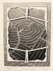 Suite de 6 gravures en taille-douce.. HOUTIN, ALBUISSON, ALEJANDRO, DECK, LECHNER et