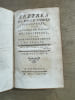 Lettres de deux cur&eacute;s des Cev&egrave;nes sur la validit&eacute; des mariages des protestans et sur leur existence l&eacute;gale en France deux parties en un tome. Anonyme ...