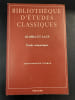 Gloria et laus. &Eacute;tude s&eacute;mantique. Thomas