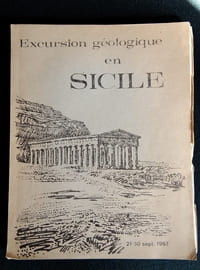 EXCURSION GÉOLOGIQUE EN SICILE, 21 au 30 septembre 1967