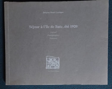 Séjour à l'ïle de Batz, été 1920. Journal Photographies Peintures