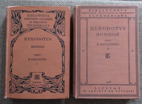 Historiae Historiarum Libri IX Edidit Henr. Rudolph. Dietsch. Editio Altera. Curavit H. Kallenberg. Editio Stereotypa. Vol. I Livres I-IV & Vol. II ...