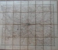 Carte Routière De Dion-Bouton, Environs De Paris