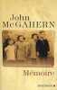 MEMOIRE. McGahern John