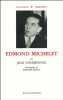 Edmond Michelet - Témoignage d'Etienne Borne. Charbonnel Jean