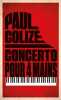 Concerto pour 4 mains. Paul Colize