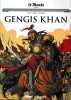 Les grands personnages de l'Histoire en bandes dessinées Tome 12 : Gengis Khan. * Dessin : Garcia (Manuel) * Scénario : Filippi (Denis-Pierre)