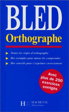 Bled orthographe. Bled Edouard  Bled Odette