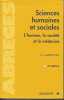 Sciences humaines et sociales : L'homme la société et la médecine. Lazorthes Guy