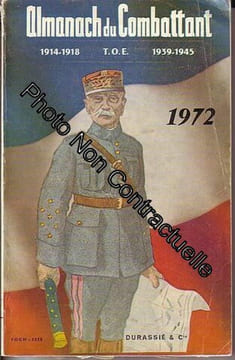Almanach Du Combattant 1972. Almanach