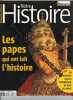 Notre Histoire N&deg; 227 : Les Papes Qui Ont Fait L'histoire. Collectif